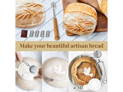 Panier de fermentation en forme de cœur pour pain, lame à pain, Banneton multi-formes