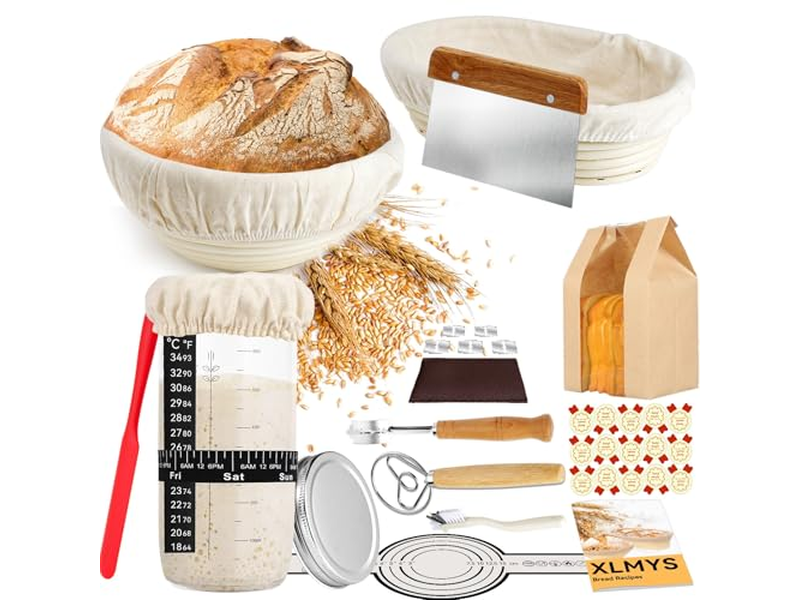 Ensemble de Banneton ovale chaud pour fermentation de pain de haute qualité