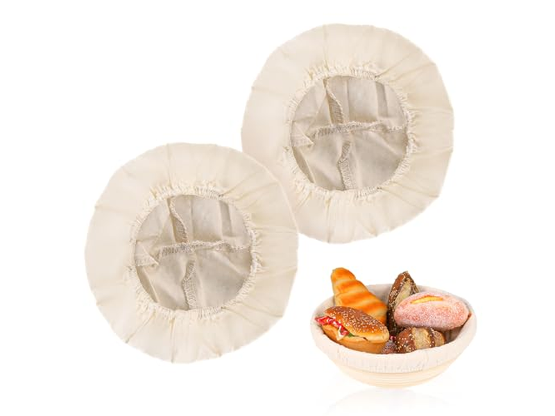 Accessoires Banneton en rotin, panier à pain en silicone pour assaisonnement plastique