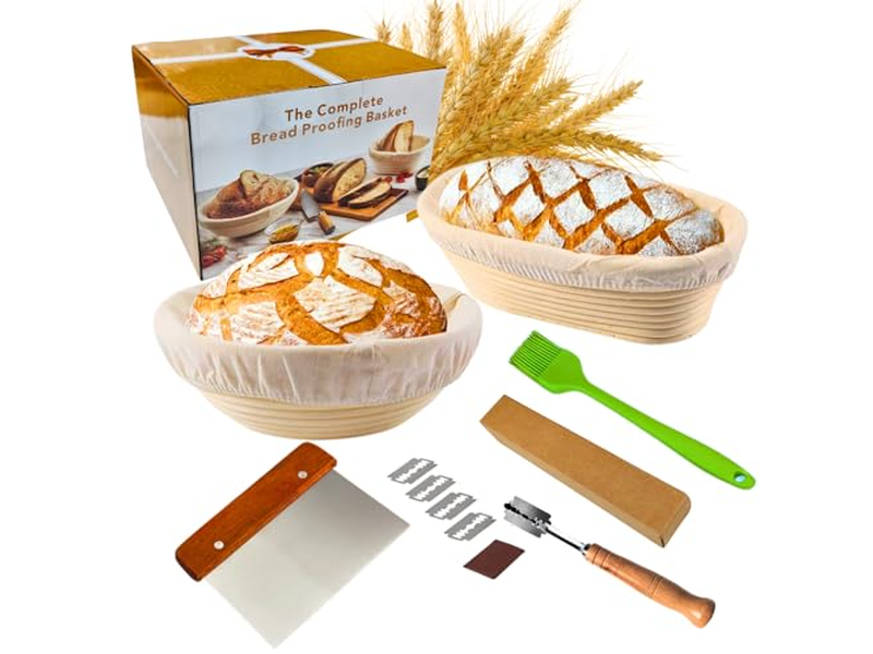 Paniers à pain en rotin Banneton, bol de fermentation de 23 cm