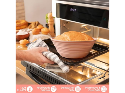 Panier de fermentation rond ovale en vigne PP Banetone Baguette Gâteau Tricot