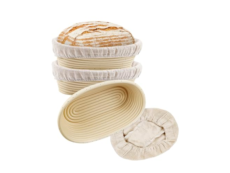 Panier de pré-fermentation de pain en silicone Ensemble de grands paniers ronds Benetton